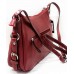 Кожаная женская сумка через плечо KATANA (Франция) 69904 Red
